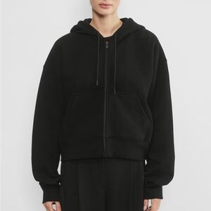 Aritzia Extra Fleece Boyfriend Boxy Zip Hoodie